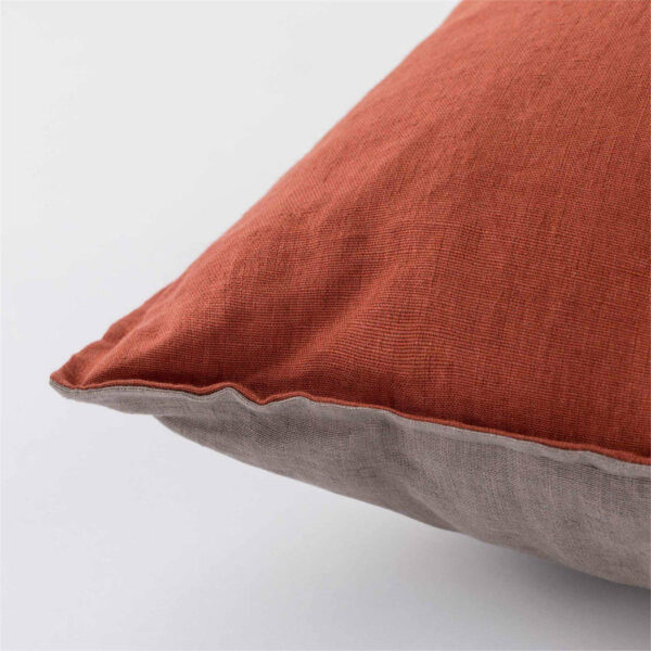 Double linum cuscino arredo - immagine 4