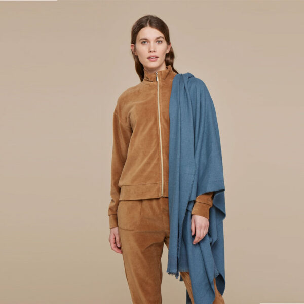 Mantella/Sciarpa donna acrilico - immagine 2