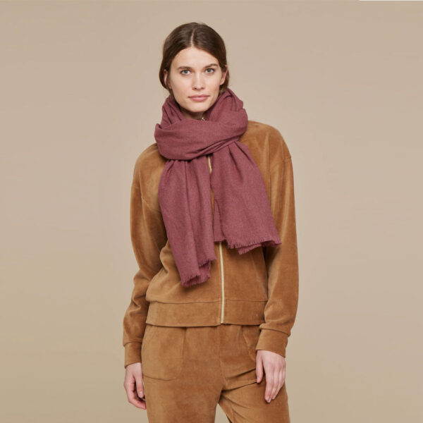 Mantella/Sciarpa donna acrilico - immagine 3