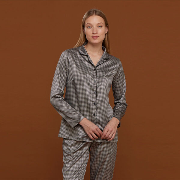 Pigiama donna raso rigapull - immagine 4