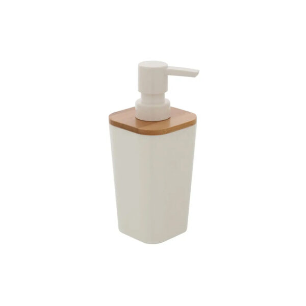 Bamboo dispenser sapone