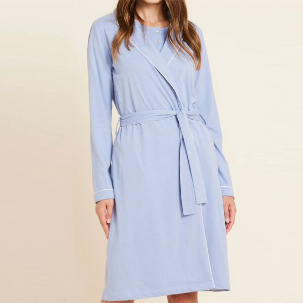 Conny vestaglia donna in cotone - immagine 2