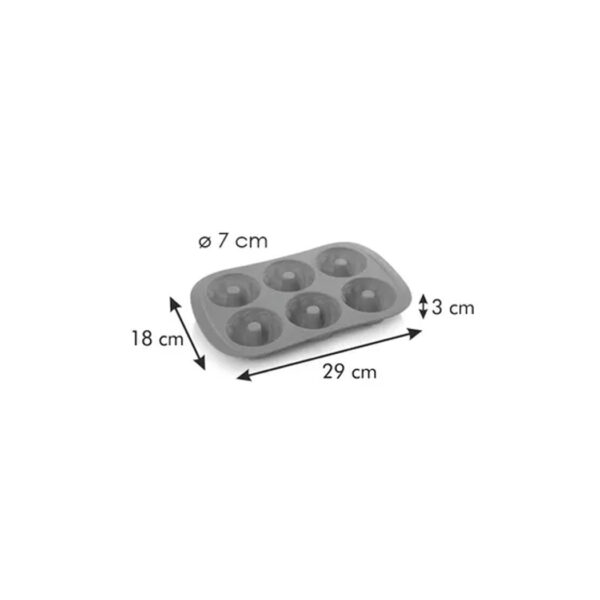 Stampo per 6 mini ciambelline - immagine 4
