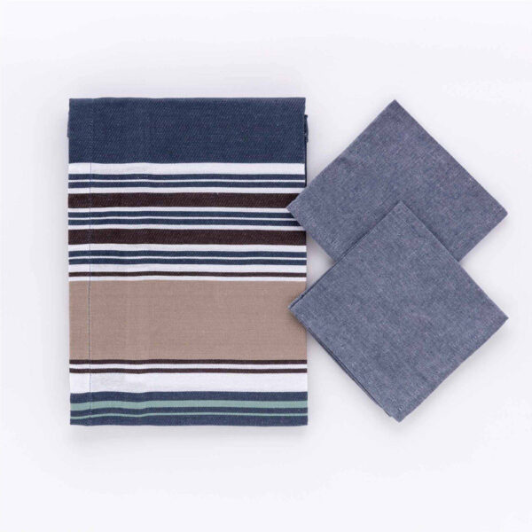 Stripe runner con tovaglioli - immagine 3