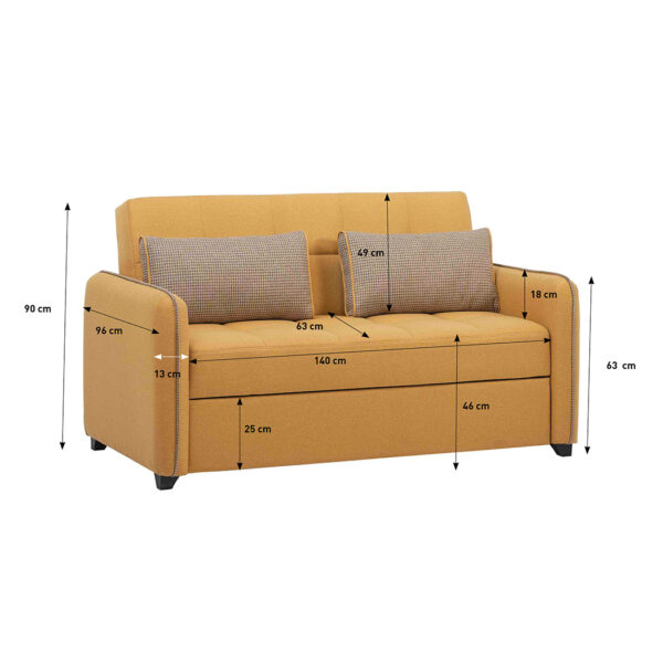Aspen divano letto clic clac - immagine 10