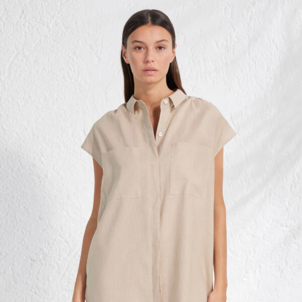 Classic abito camicia donna in cotone