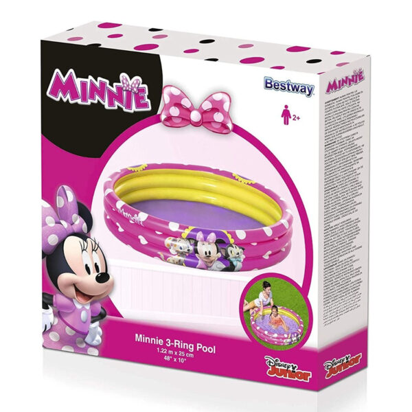 Minnie piscina 3 anelli - immagine 2