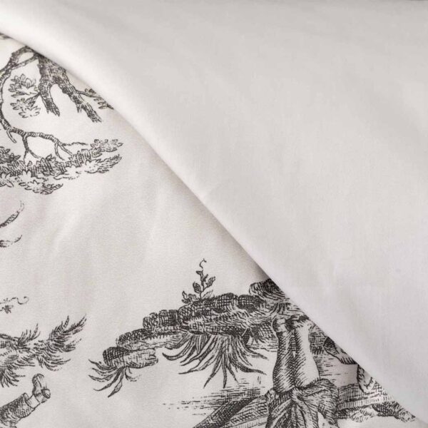 Toile de jouy parure copripiumino matrimoniale - immagine 3