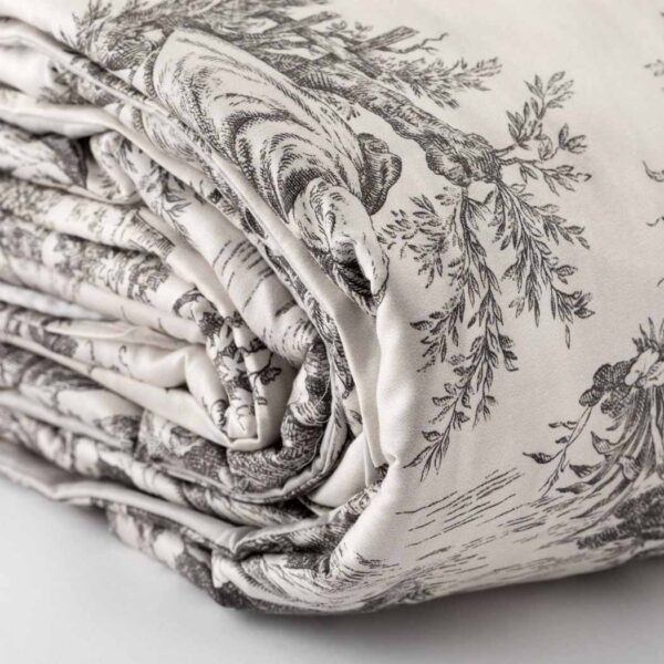 Toile de jouy parure copripiumino matrimoniale - immagine 4