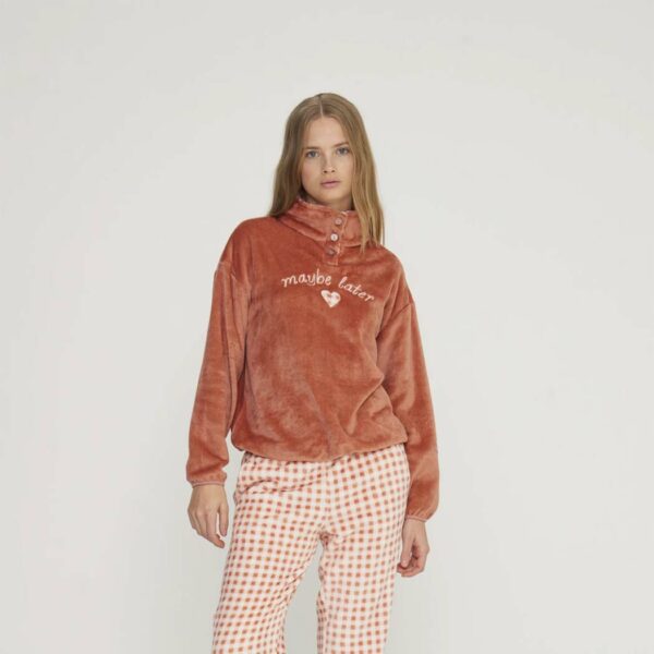 Maybe pigiama donna in coral - immagine 2