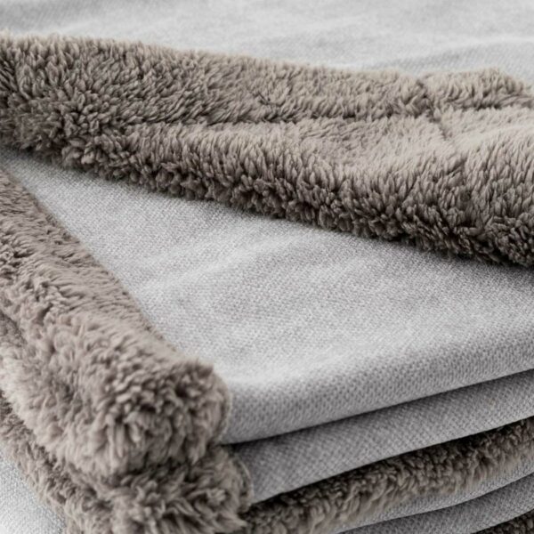 Milba plaid ciniglia - immagine 6