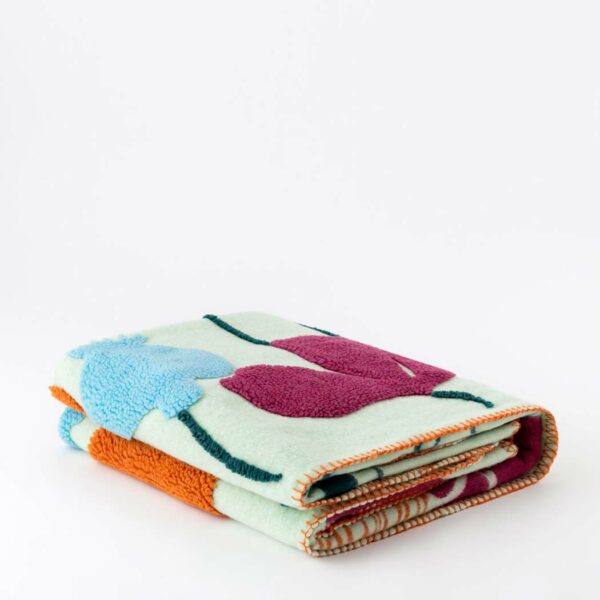 Poppy plaid in jacquard - immagine 4
