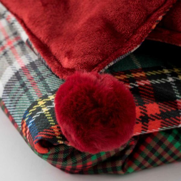 Cortina plaid in velluto - immagine 3