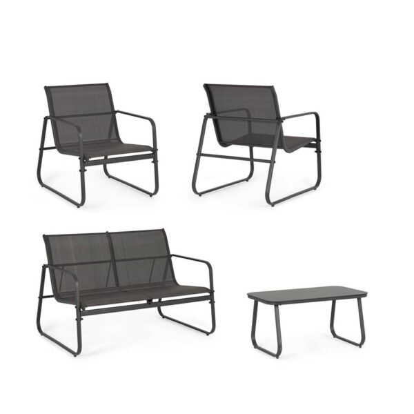 Gonzalo salotto set 4 pz - immagine 2